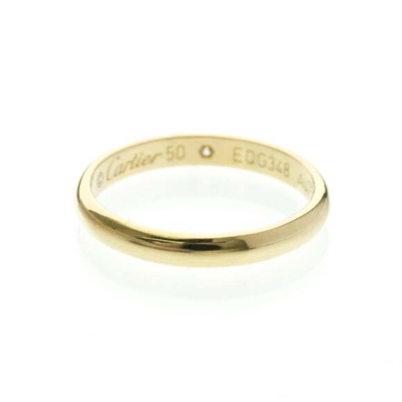 Cartier 1895 Wedding Ring With 1 Diamond B4057650 Yellow Gold (18K) Fashion D... - Picture 3 of 10